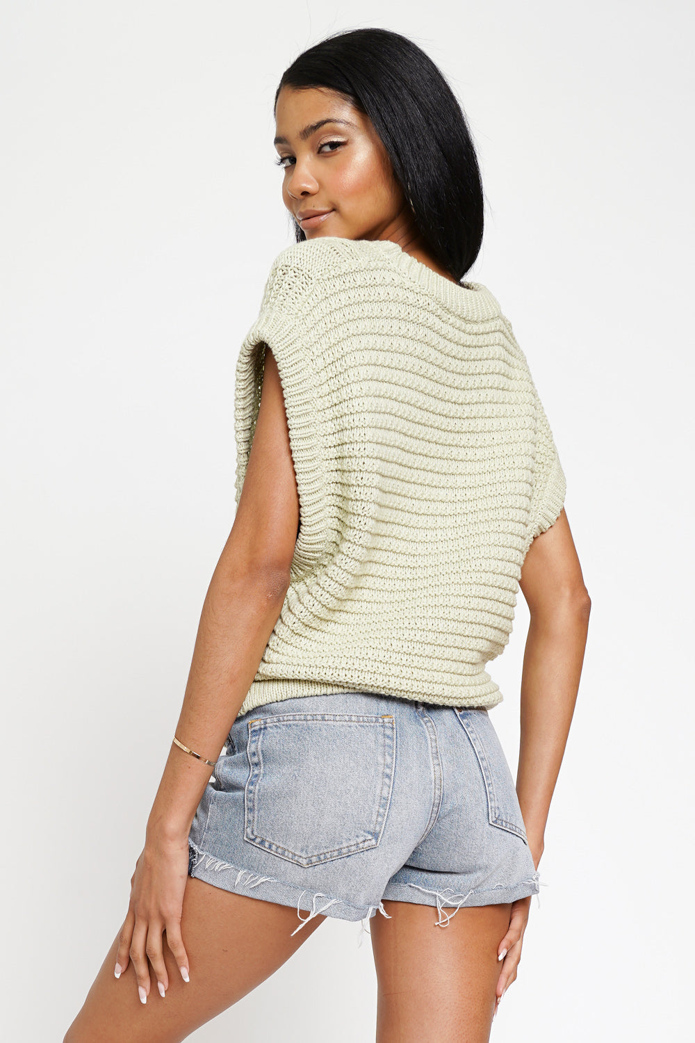 Cable Knit Vest