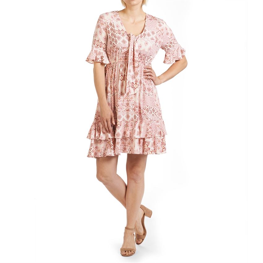 Becca Tier Ruffle Dress