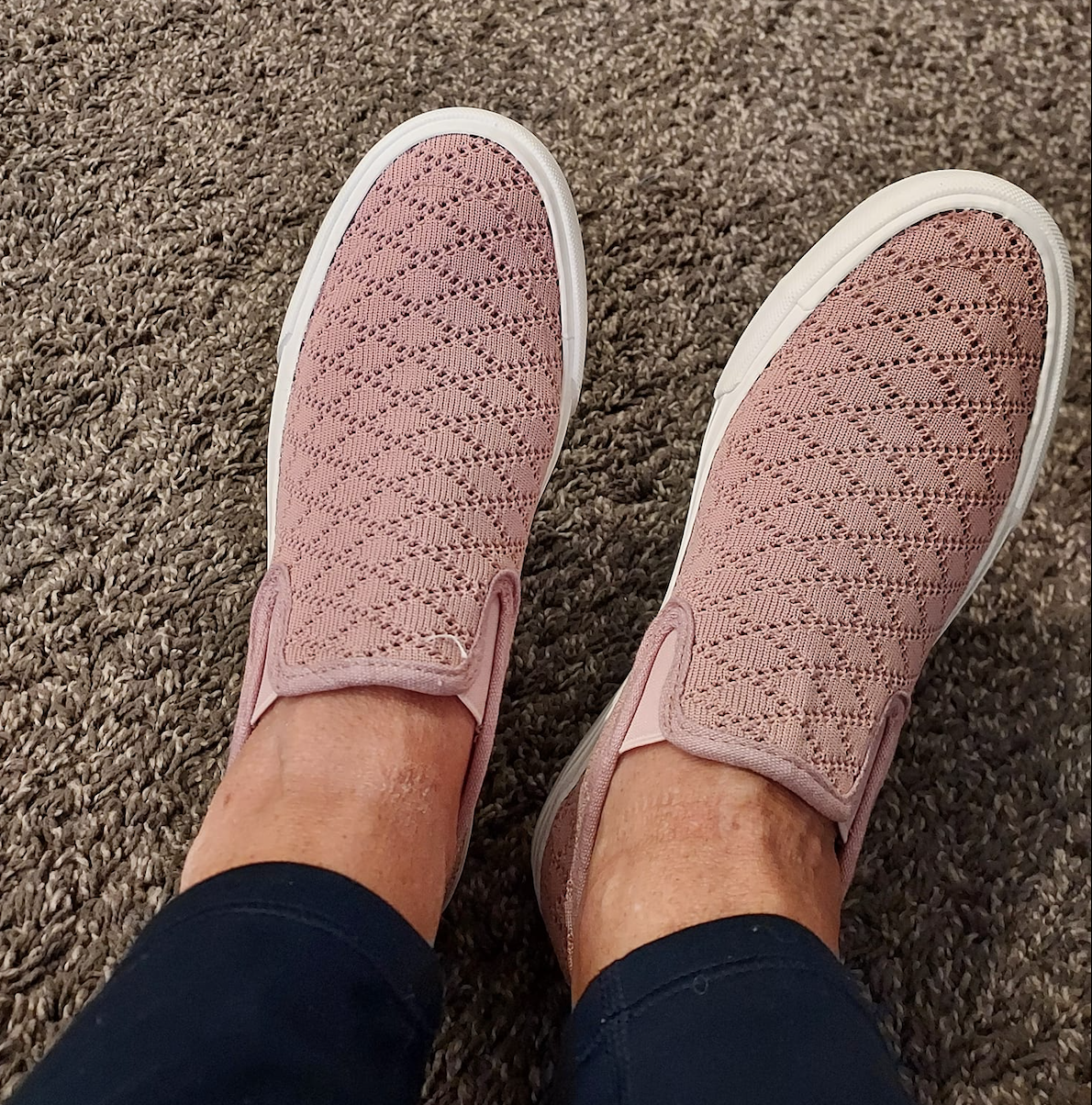 So Fly Pink Slip-on Shoe