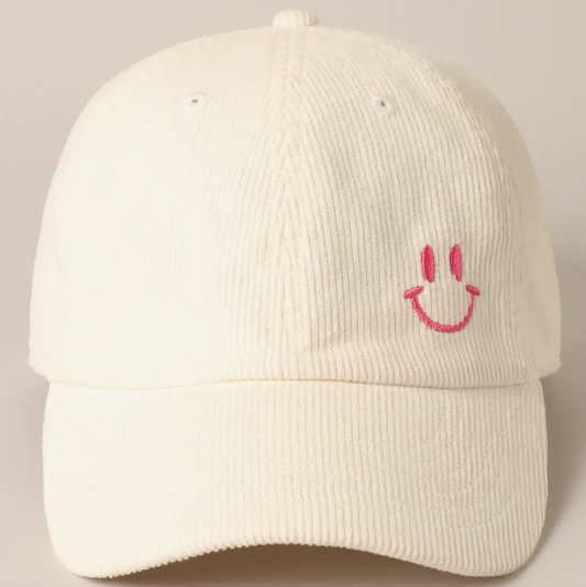 Happy Face Baseball Cap