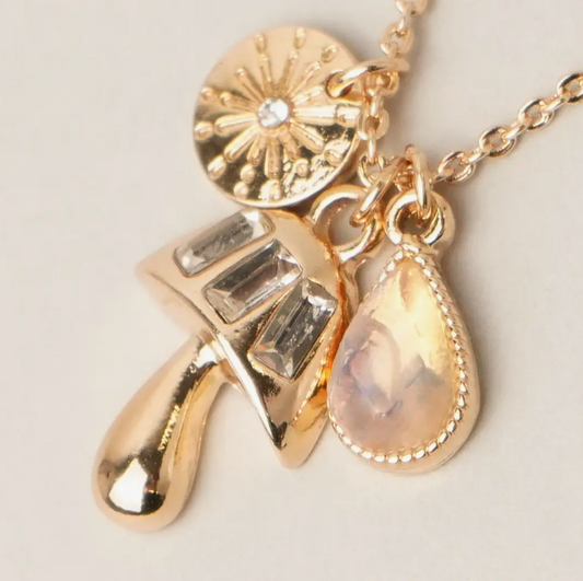 Mushroom Charm Necklace