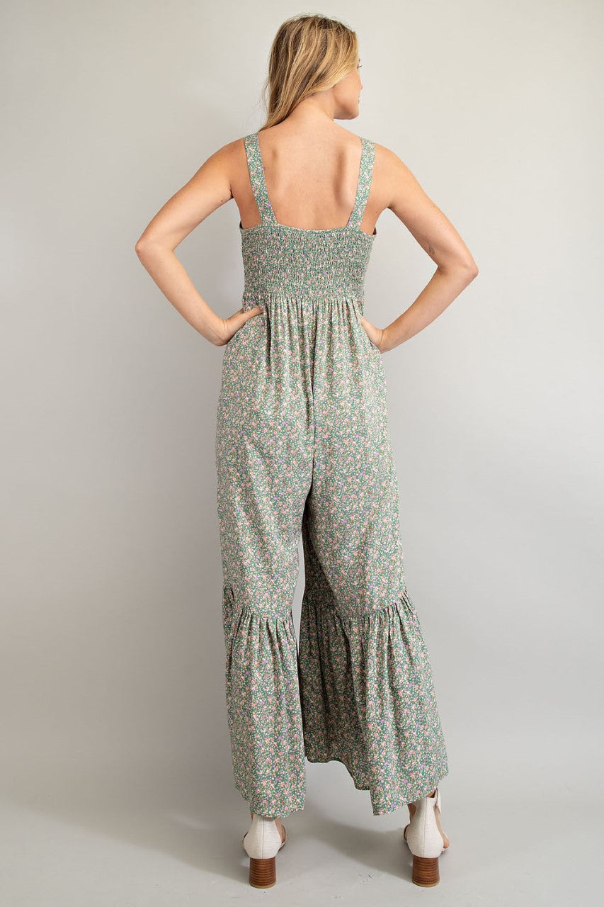 Floral Jumpsuit