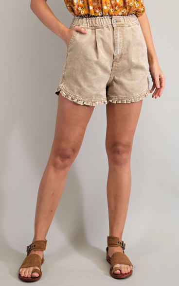 Ruffled Shorts