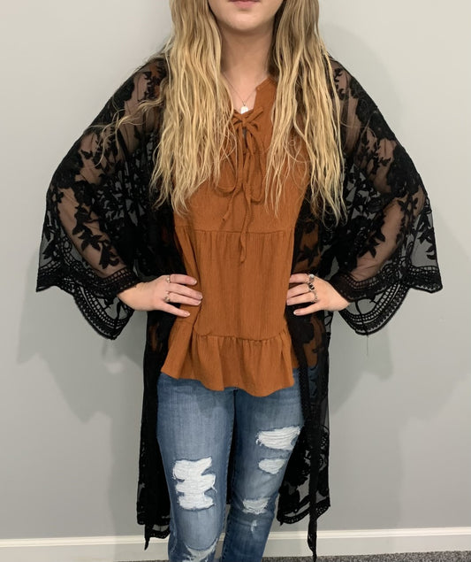 Lace Kimono