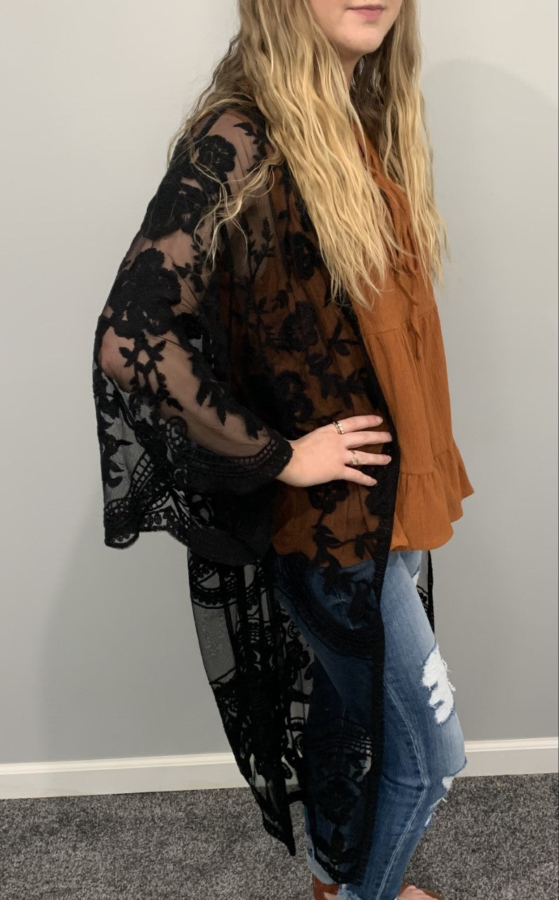 Lace Kimono