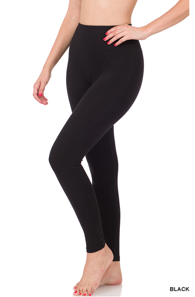 Wide Waistband Leggings