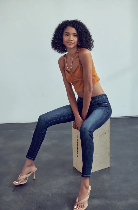 Mid Rise Super Skinny Denim