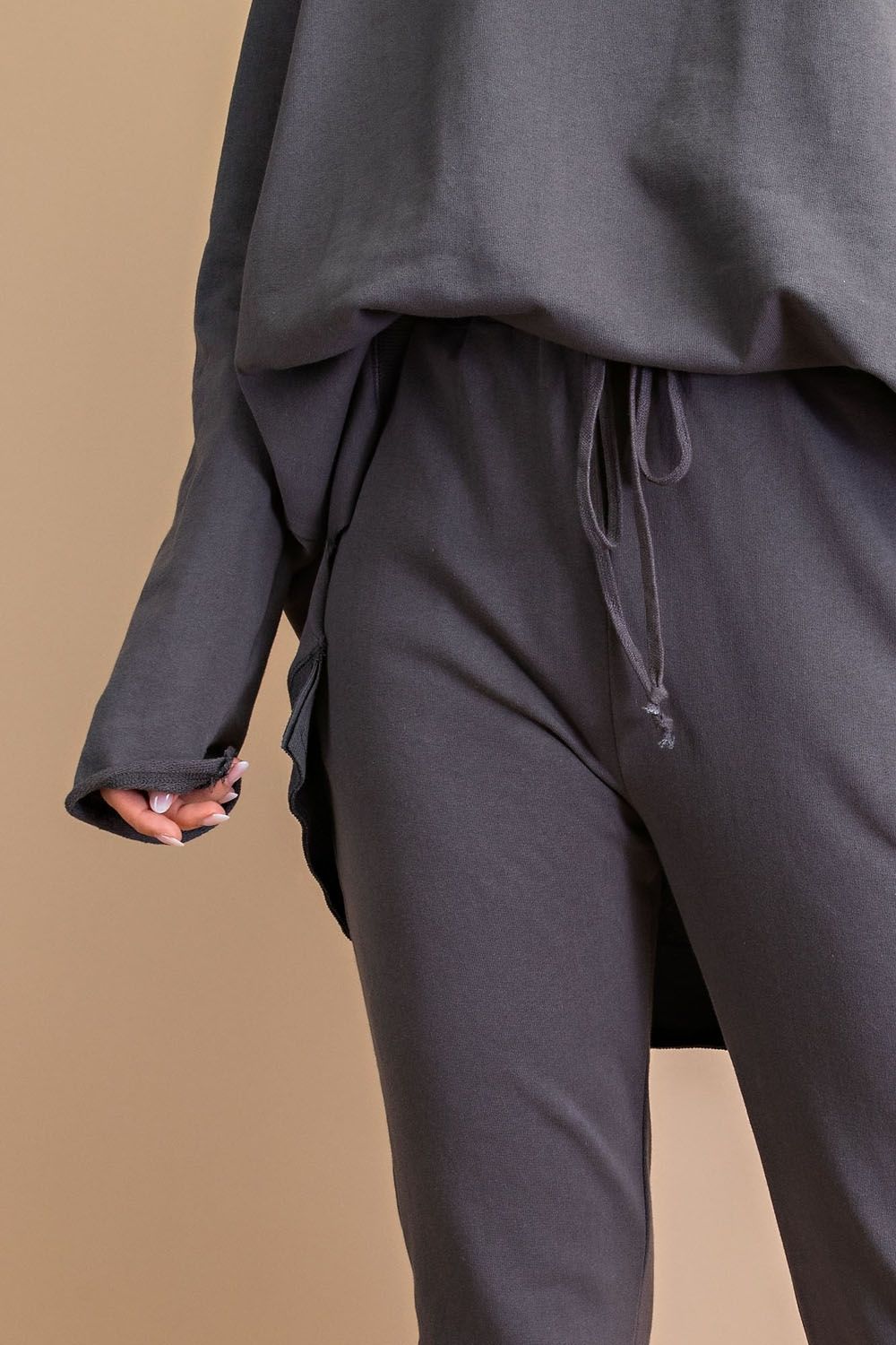 Soft Terry Knit Jogger Pants