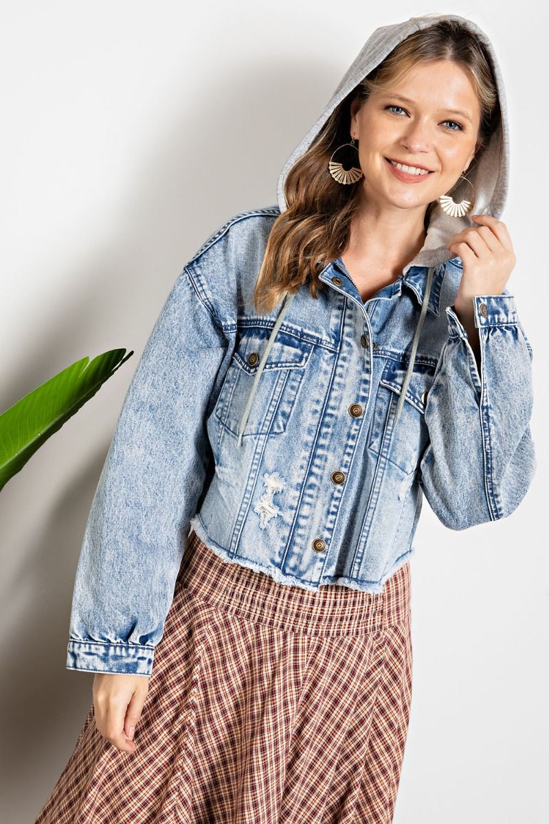 Cool Nights or Breezy Days Denim Jacket