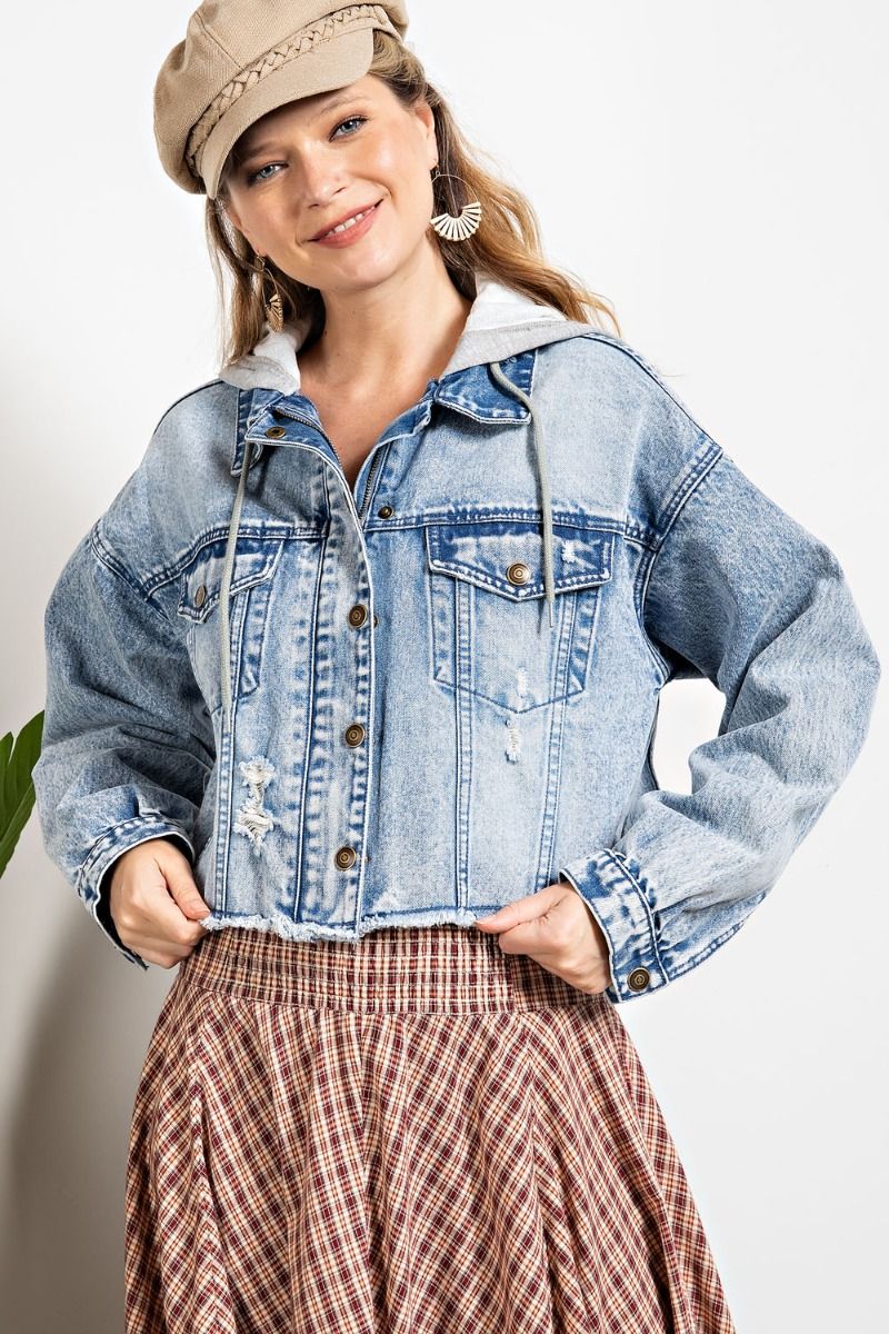 Cool Nights or Breezy Days Denim Jacket