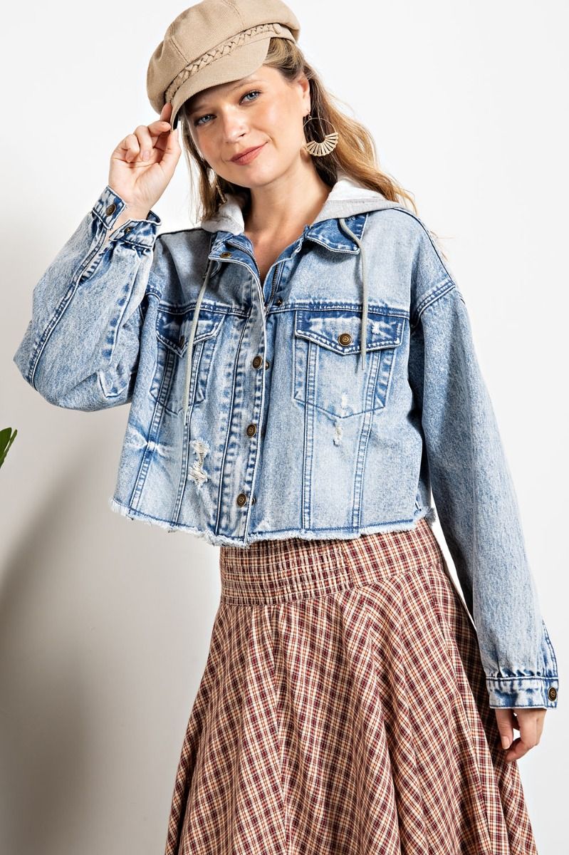 Cool Nights or Breezy Days Denim Jacket